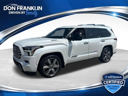 Used 2025 Toyota Sequoia Capstone w/ Tow Technology Package AWD/4WD image 1