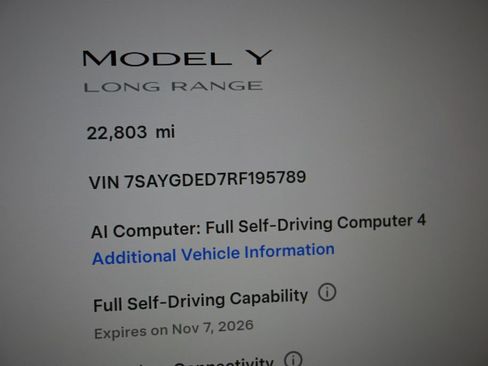Used 2024 Tesla Model Y Long Range RWD image 21