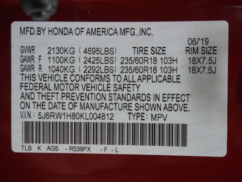 Used 2019 Honda CR-V EX-L image 33