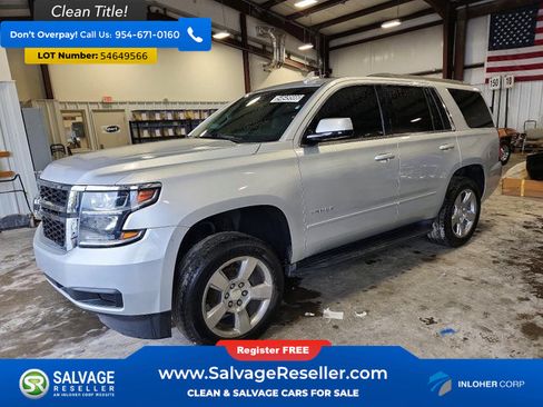 Used 2017 Chevrolet Tahoe LS w/ All-Season Package AWD/4WD image 1