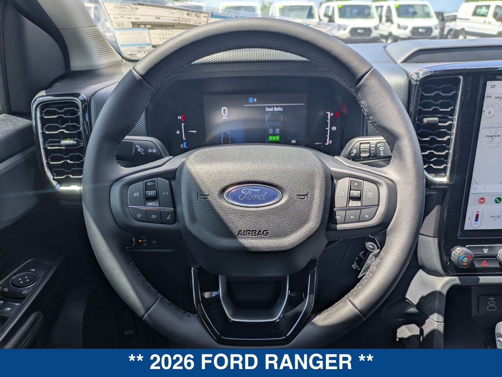 New 2026 Ford Ranger XLT w/ Black Appearance Package RWD image 24