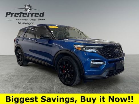 Used 2021 Ford Explorer ST w/ ST Street Pack AWD/4WD image 1