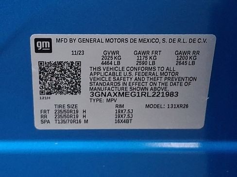 Used 2024 Chevrolet Equinox RS w/ RS Leather Package FWD image 27