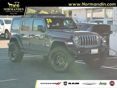 Used 2020 Jeep Wrangler Unlimited Sport S AWD/4WD image 1