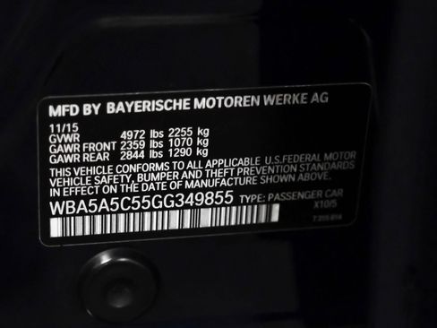 Used 2016 BMW 528i Sedan RWD image 59