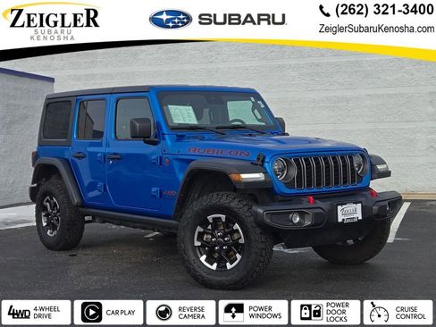 Used 2025 Jeep Wrangler Unlimited Rubicon AWD/4WD image 1