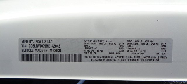 Used 2024 RAM ProMaster 2500 w/ Quick Order Package 22G SLT FWD image 22