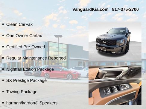 Certified 2022 Kia Telluride SX w/ SX Prestige Package image 6