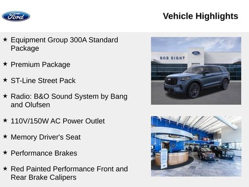 New 2026 Ford Explorer ST-Line w/ ST-Line Street Pack image 2