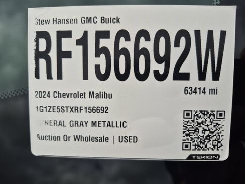 Used 2024 Chevrolet Malibu LT FWD image 34