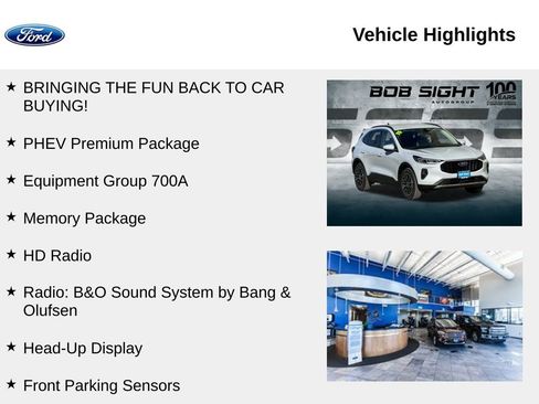 New 2025 Ford Escape SE w/ PHEV Premium Package image 2