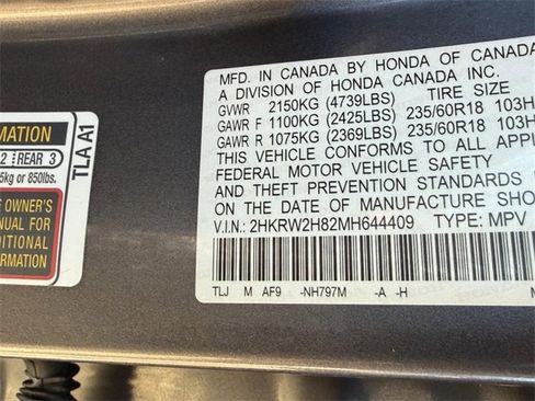 Used 2021 Honda CR-V EX-L image 23