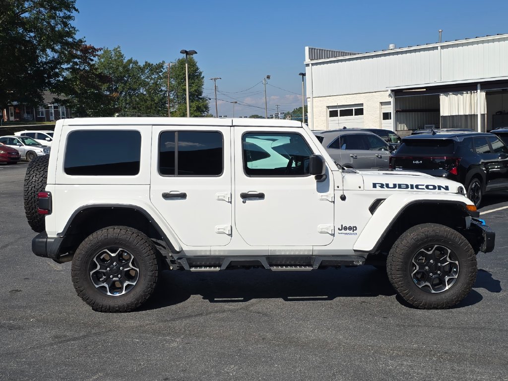 Used 2021 Jeep Wrangler Unlimited Rubicon 4xe w/ Steel Bumper Group AWD/4WD image 2