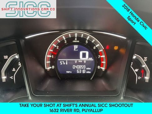 Used 2018 Honda Civic Sport image 10