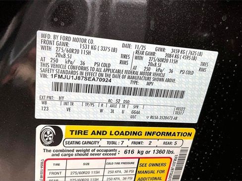 New 2025 Ford Expedition Active image 13