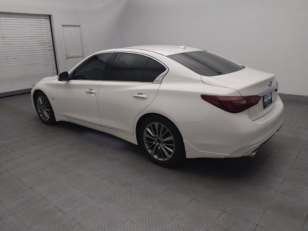 Used 2020 INFINITI Q50 Luxe w/ Cargo Package RWD image 3