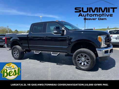 Used 2017 Ford F250 Lariat w/ Snow Plow Prep Package AWD/4WD image 1
