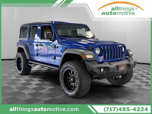 Used 2018 Jeep Wrangler Unlimited Sport S AWD/4WD image 1