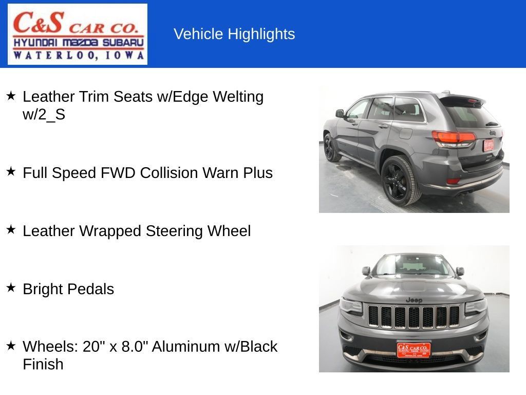 Used 2016 Jeep Grand Cherokee High Altitude AWD/4WD image 26
