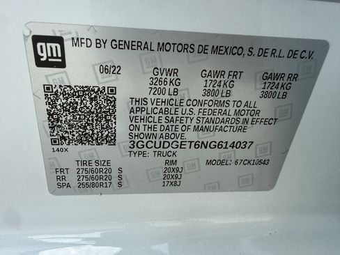 Used 2022 Chevrolet Silverado 1500 LTZ w/ LTZ Premium Texas Edition AWD/4WD image 35