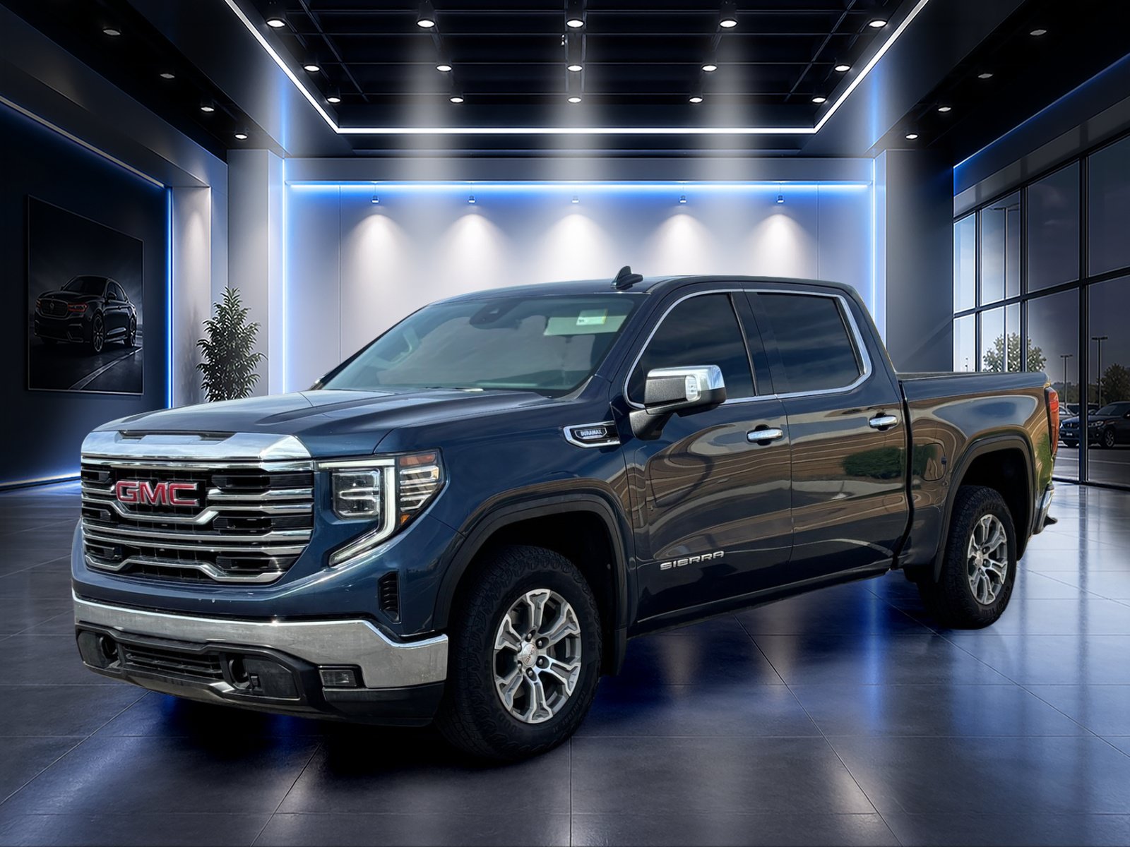 Used 2022 GMC Sierra 1500 SLT w/ SLT Convenience Package RWD image 8