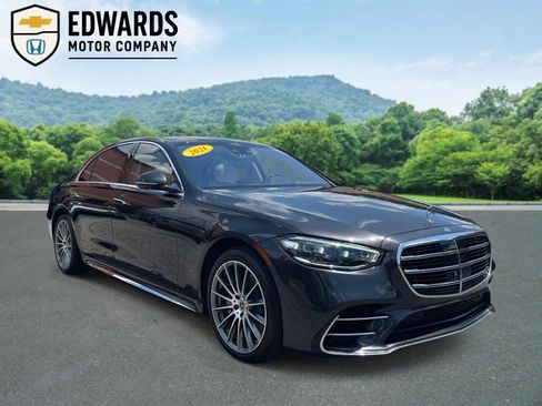 Used 2021 Mercedes-Benz S 580 4MATIC Sedan w/ AMG Line image 1