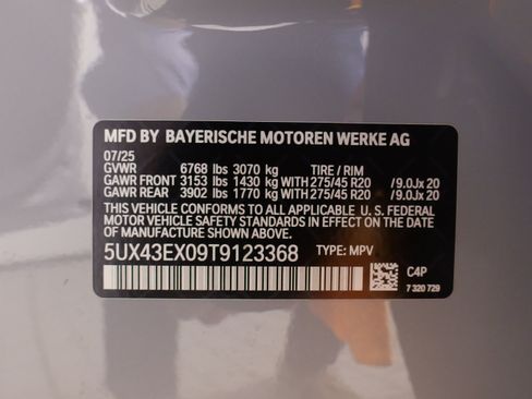 Used 2026 BMW X6 M60i w/ Executive Package AWD/4WD image 65