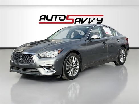 Used 2023 INFINITI Q50 Luxe w/ Cargo Package image 3