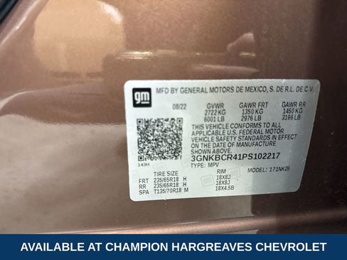 Certified 2023 Chevrolet Blazer LT w/ Driver Confidence Package image 42