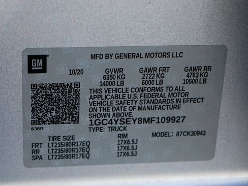 Used 2021 Chevrolet Silverado 3500 W/T w/ WT Convenience Package image 47