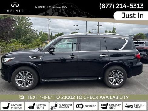 Used 2019 INFINITI QX80 Luxe w/ Proassist Package AWD/4WD image 1