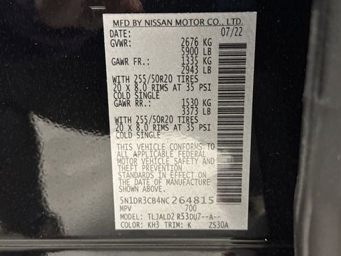 Used 2022 Nissan Pathfinder SL w/ SL Premium Package image 40