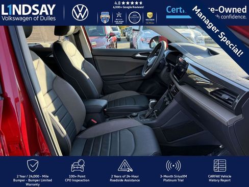 Certified 2022 Volkswagen Taos SEL image 12