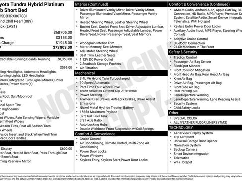 Used 2024 Toyota Tundra Platinum image 37