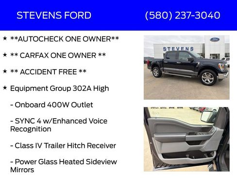 Used 2022 Ford F150 XLT w/ Equipment Group 302A High image 6
