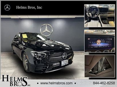 Certified 2022 Mercedes-Benz E 350 4MATIC Sedan