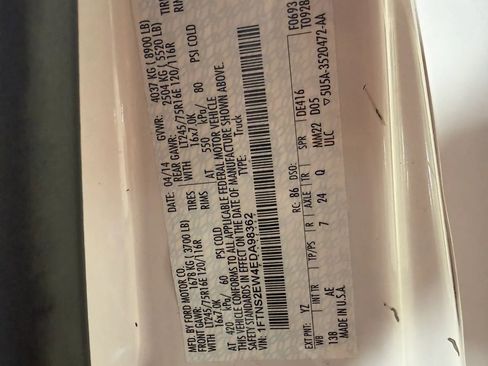 Used 2014 Ford E-250 and Econoline 250 Extended w/ Power Group image 49