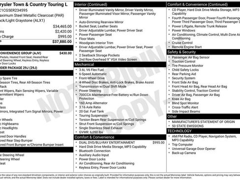 Used 2014 Chrysler Town & Country Touring-L w/ Driver Convenience Group image 5