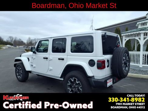 Used 2024 Jeep Wrangler Unlimited Sahara AWD/4WD image 3