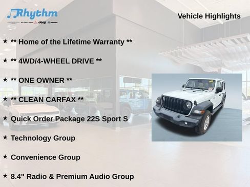 Used 2021 Jeep Wrangler Unlimited Sport w/ Sun And Sound Package AWD/4WD image 5