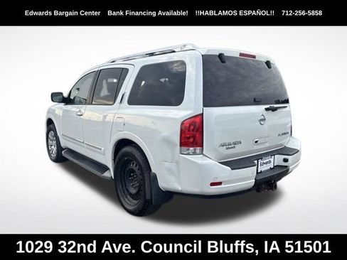 Used 2015 Nissan Armada Platinum w/ 2nd Row Captain Seat Package AWD/4WD image 4
