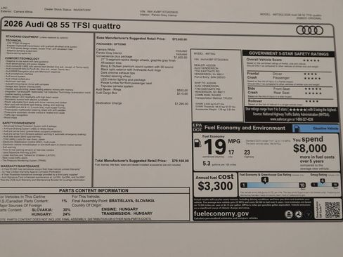 New 2026 Audi Q8 Premium image 32