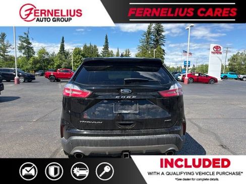 Used 2021 Ford Edge Titanium w/ Class II Trailer Tow Package AWD/4WD image 7