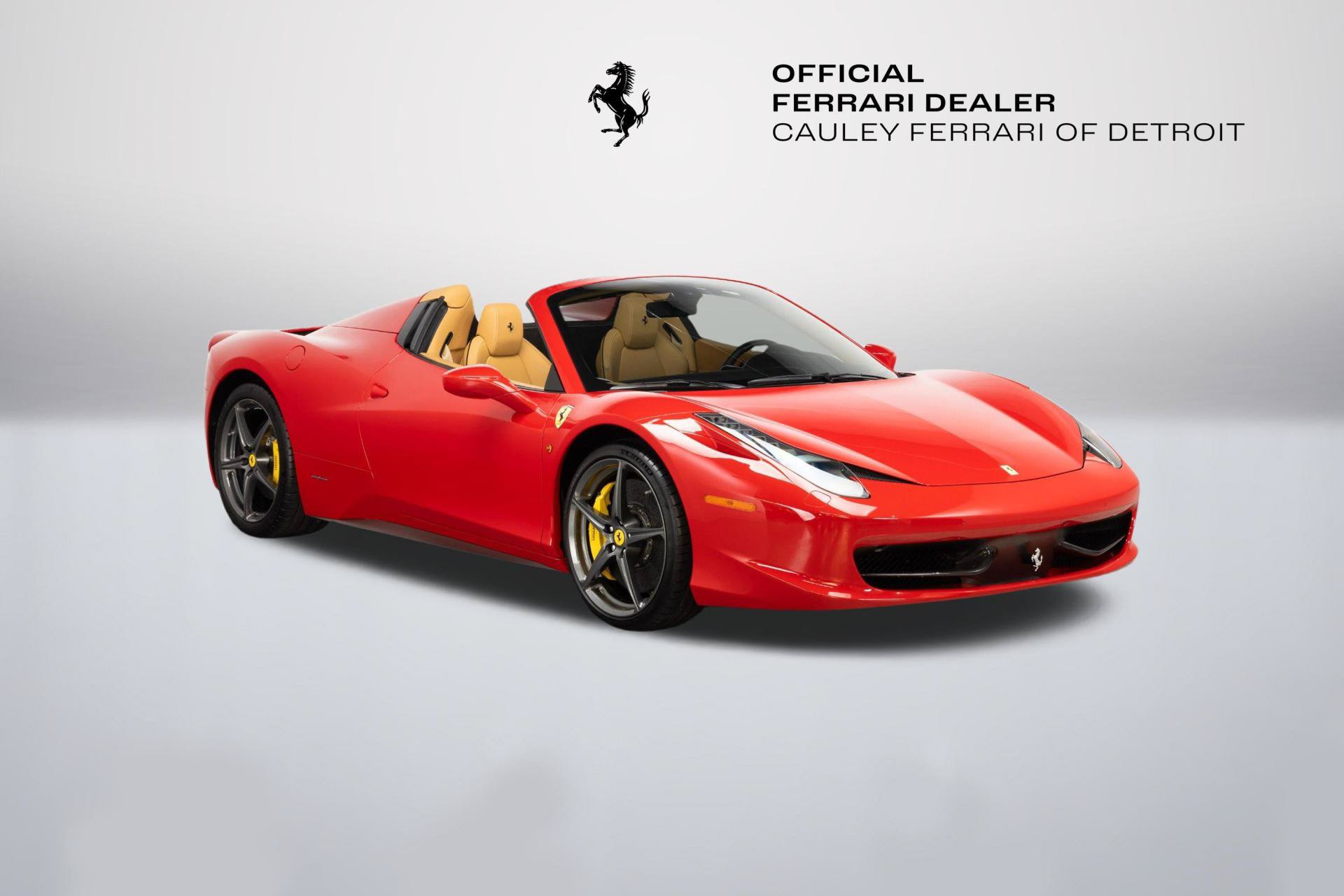 Certified 2013 Ferrari 458 Spider RWD image 10