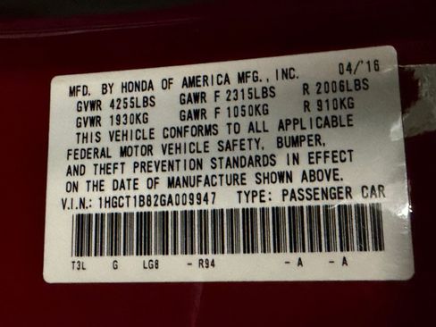 Used 2016 Honda Accord EX-L image 20