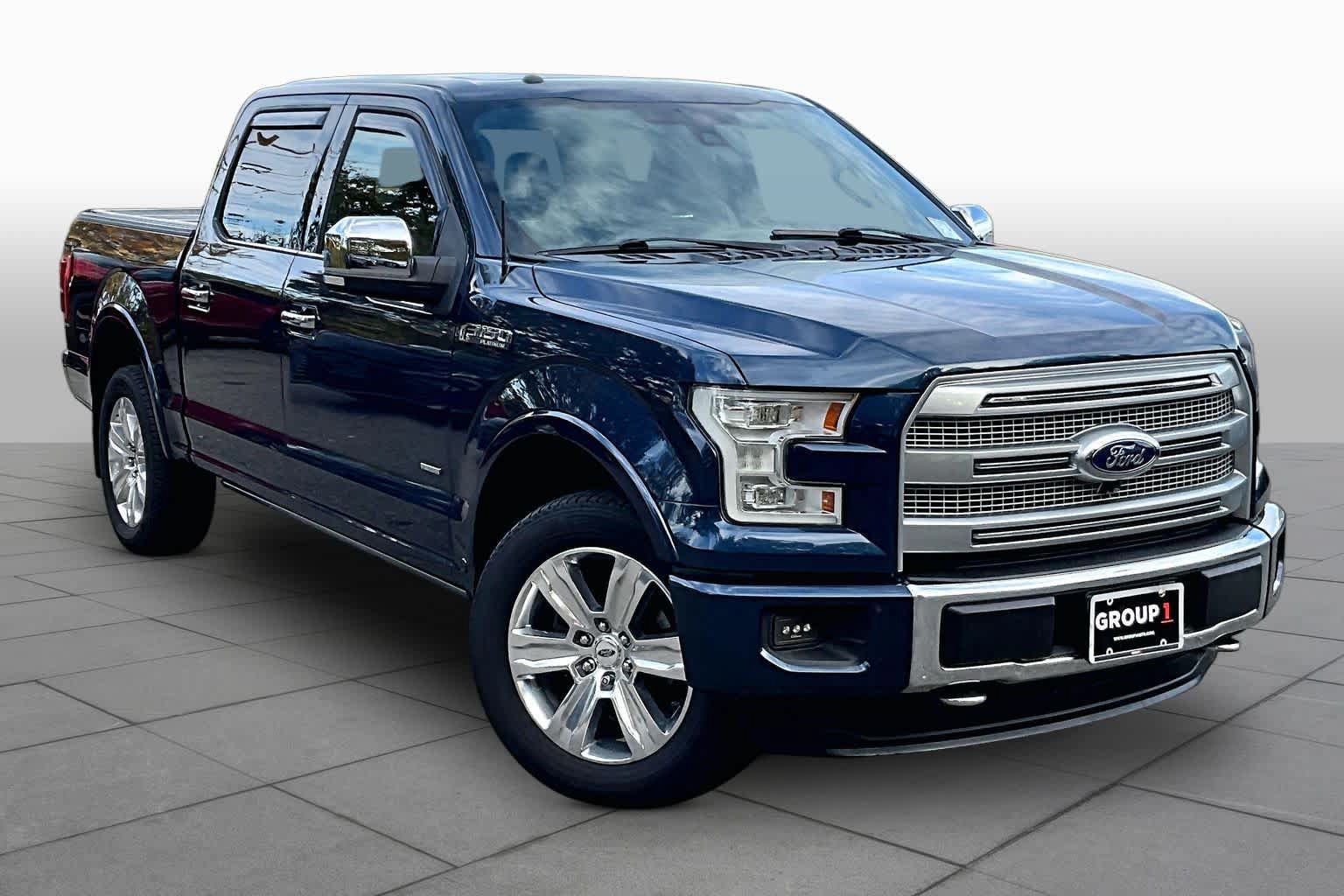 Used 2015 Ford F150 Platinum w/ Equipment Group 701A Luxury AWD/4WD image 3
