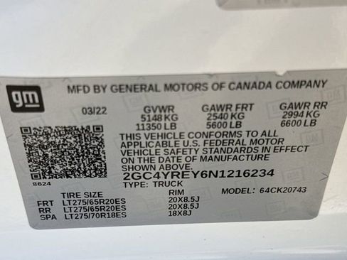 Used 2022 Chevrolet Silverado 2500 High Country image 34