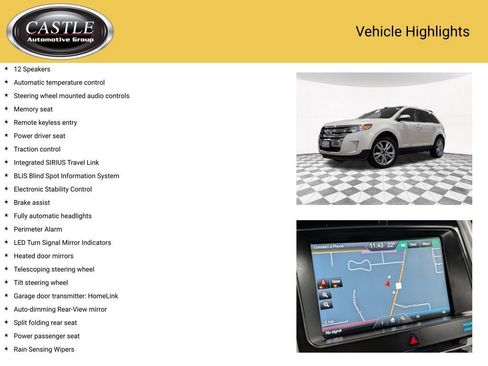 Used 2014 Ford Edge Limited w/ Driver Entry Package image 7