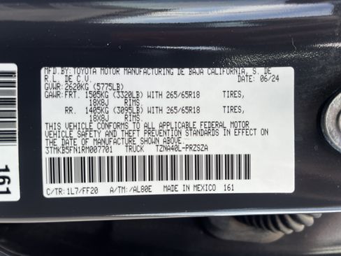 Used 2024 Toyota Tacoma SR5 RWD image 11