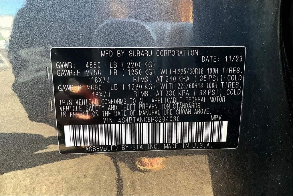 Used 2024 Subaru Outback Limited AWD/4WD image 18